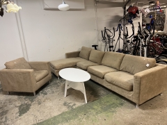 Divansoffa + fåtölj